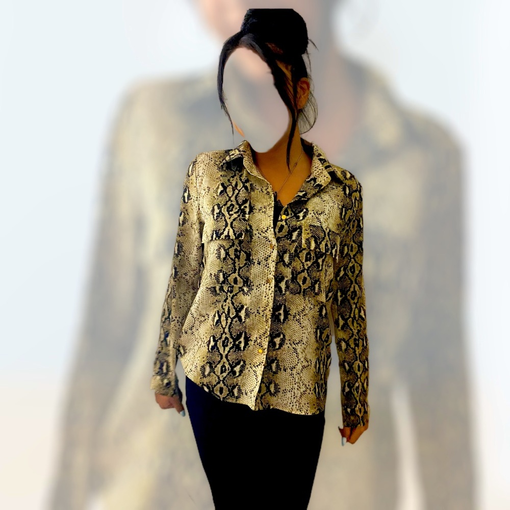 Ivivi Snake skin blouse